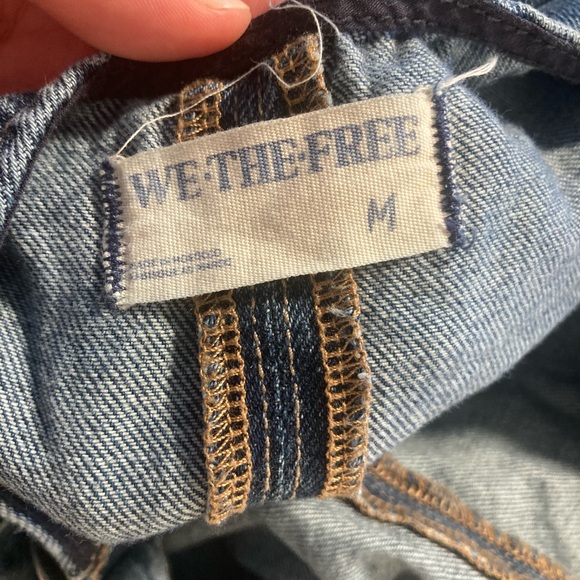 We The Free Blue Denim Women's Overalls - Picture 5 of 5